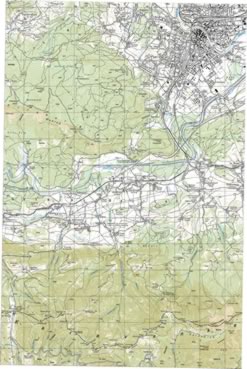 Topografske Karte  Slovenije 1:25000 koren